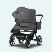 Kinderwagen_Bugaboo_Donkey_5_duo_grey-melange_Ansicht_von_vorne_links #farbe_grey-melange