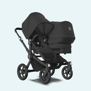 Kinderwagen_Bugaboo_Donkey_5_duo_midnight-black_Ansicht_von_vorne_rechts #farbe_midnight-black