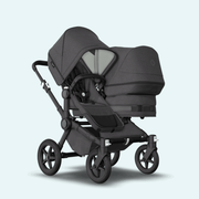 Kinderwagen_Bugaboo_Donkey_5_duo_grey-melange_Ansicht_von_vorne_rechts #farbe_grey-melange