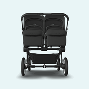 Kinderwagen_Bugaboo_Donkey_5_twin_midnight-black_Ansicht_von_hinten #farbe_midnight-black