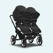 inderwagen_Bugaboo_Donkey_5_twin_midnight-black_Ansicht_von_hinten_rechts #farbe_midnight-black